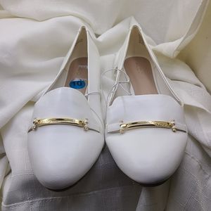 Aldo Women's White Loafers